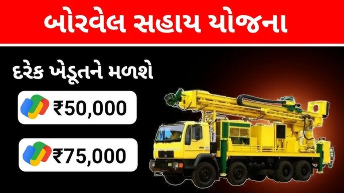 Borewell Subsidy Yojana 2025: Farmers to Get ₹50,000 Assistance for Borewell – Check Eligibility, Documents & Apply Online