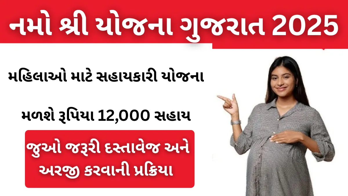 Namo Shree Yojana Gujarat 2025: Financial Assistance of ₹12,000 for Pregnant and Lactating Women