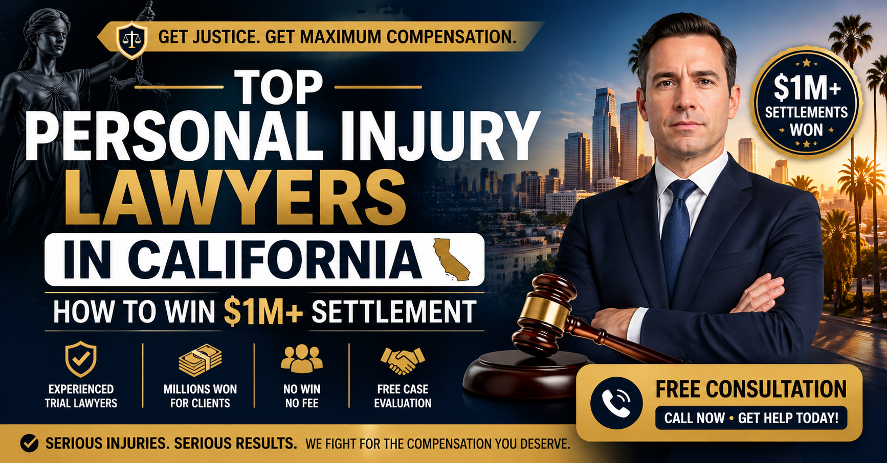 Top Personal Injury Lawyers in California